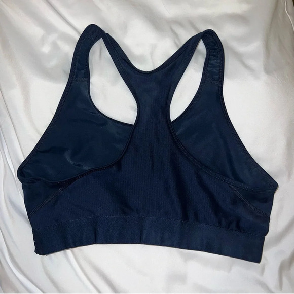 Adidas - Navy Sports Bra M - Picture 2 of 4